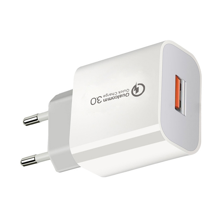 XZH PD083 Super Fast Charger 30W Universal Wall Charger Adapter Qualcomm 3.0 USB Wall Charger for TYPE-C Android