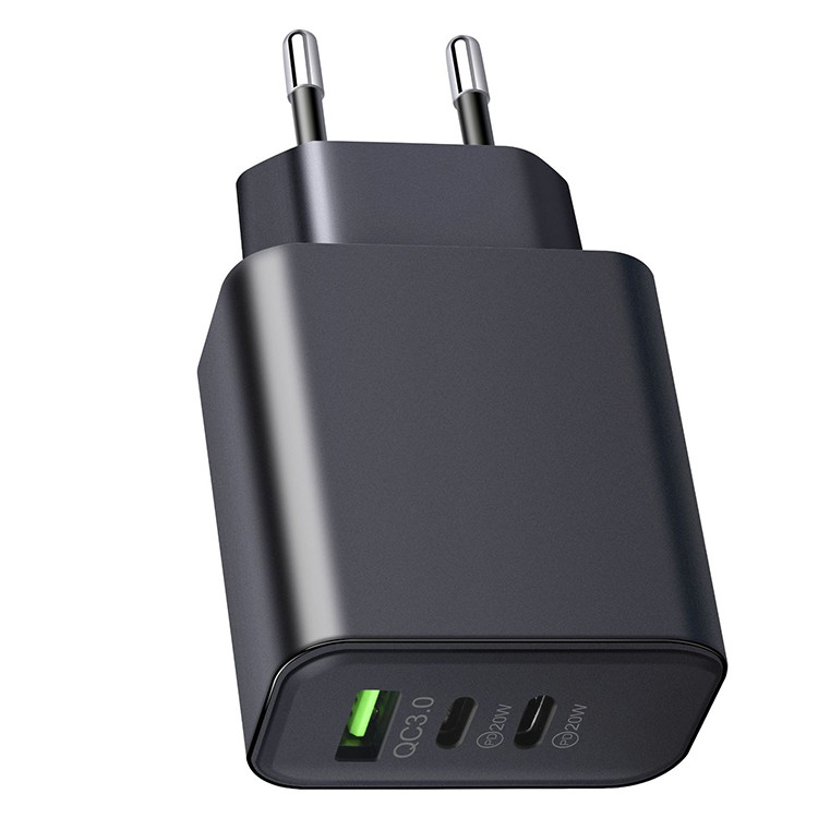 5V 3A Us Eu Au Uk Jp Charging Block USB Outlet Plug, 3 Port USB Cube USB Wall Charger Compatible I Phone