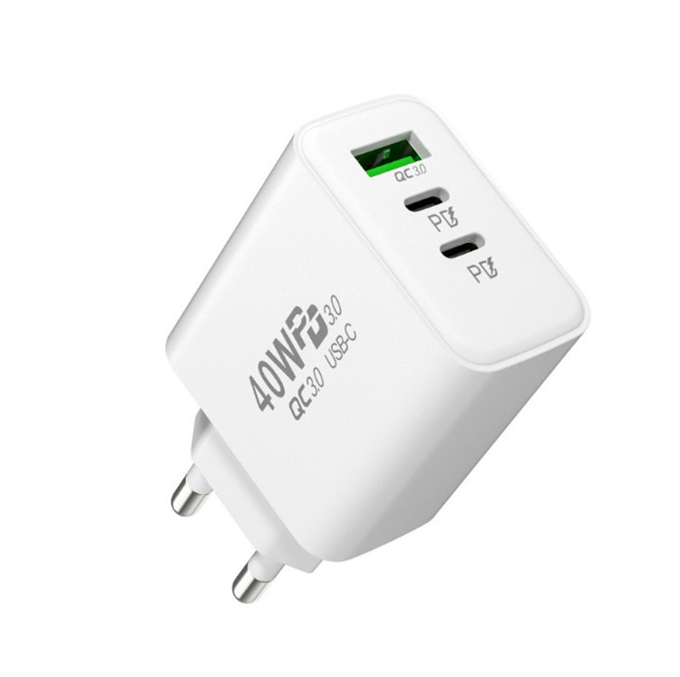 5V 3A Us Eu Au Uk Jp Charging Block USB Outlet Plug, 3 Port USB Cube USB Wall Charger Compatible I Phone