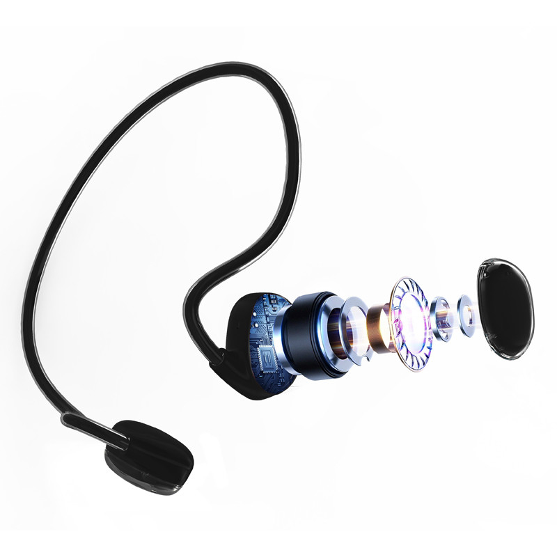 Noise Canceling Sport Waterproof Stereo Air Conduction Open Ear Bluetooth Earphone Bultooth Wireless Headphones Headsets