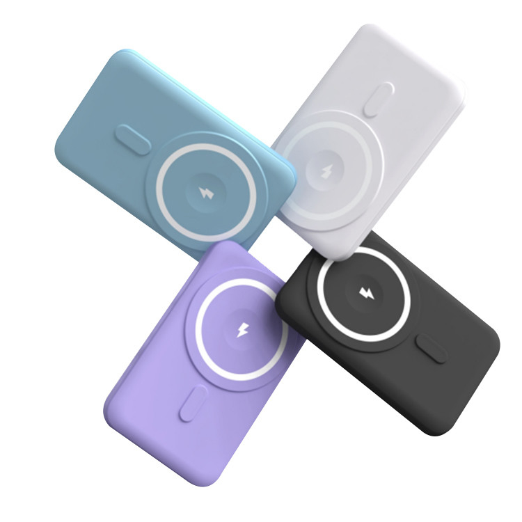 Thin Waterproof Magnetic Wireless Portable Mini Powerbank 10000mah Charger Powerbank 50000mah With Stand