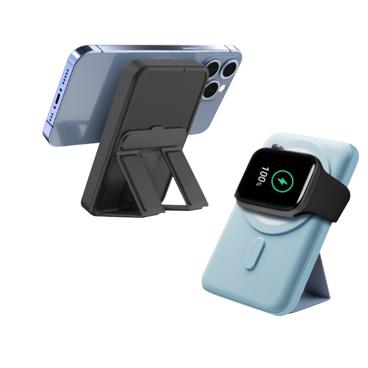 Best Selling Unique 2023 Trending Technology 10000mah Sharing Portable Square Shape Mini Powerbank Magnetic