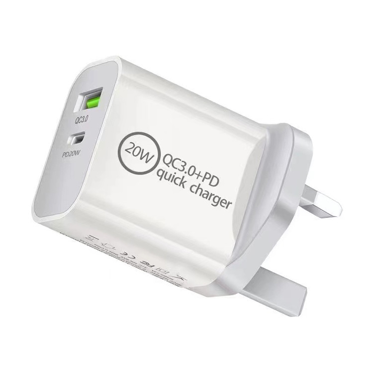 20w Usb C Charger Portable Fast Charger Type C Mobile Phone Charger Pd Quick Charge3.0 Power Adapter for Handsets Laptop